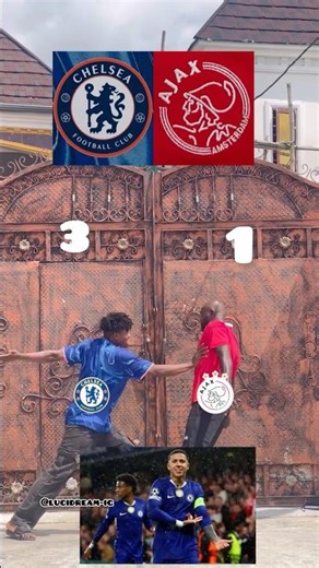 Chelsea vs Ajax 5:1 champions league highlights #chelsea #ajax #championsleague #highlights #goviral