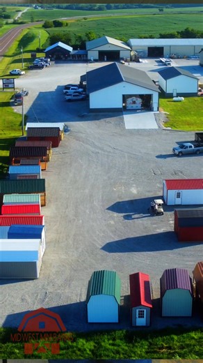 Looking for more than just a shed? If you’re looking for something fully custom, Jake and the team can build it. If not, they’ve got plenty of finished buildings on the lot ready for you to walk through and choose from. Quality builds, real options, and solutions that fit your property. 🌐 https://www.midwestminibarns.net/ #MidwestMiniBarns #CustomBarns #MiniHomes #ChickenCoops #MissouriBuilt #CustomBuildings #BarnLife | Midwest Mini Barns
