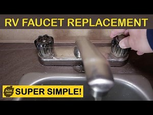 RV Kitchen Faucet Replacement