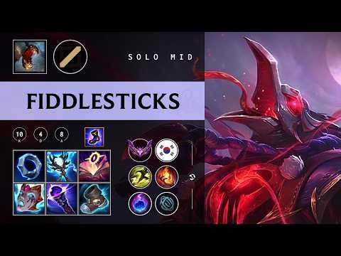 Fiddlesticks Mid vs Aurelion Sol - KR Master Patch 26.06