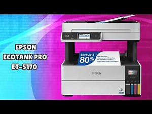 Epson EcoTank Pro ET-5170 Printer | FULL REVIEW | Wireless Printing Made Simple
