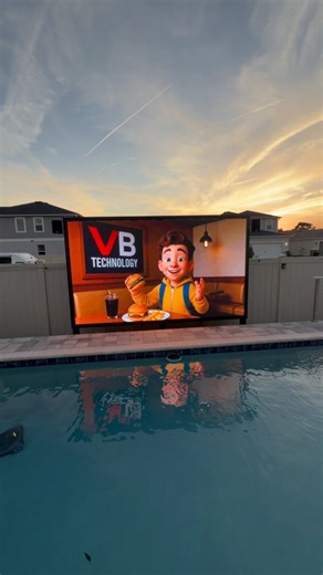VB Technology | An LED panel completely changes how you experience a space. In this VB Technology installation, the LED panel was integrated into the pool... | Instagram