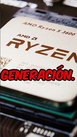 ¿Cómo saber la generación de tu procesador Intel y AMD? #procesador #intel #amd #shorts