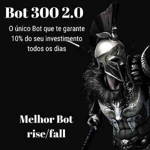 BOT 300 2.0 (ROBÔ BINARY) - Fábio Barbosa Vieira | Hotmart