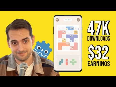 I Published a Godot Android Game | 47K Downloads, $32 Earned | Devlog