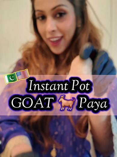 Slow Cooked Instant Pot Mutton Paya Recipe