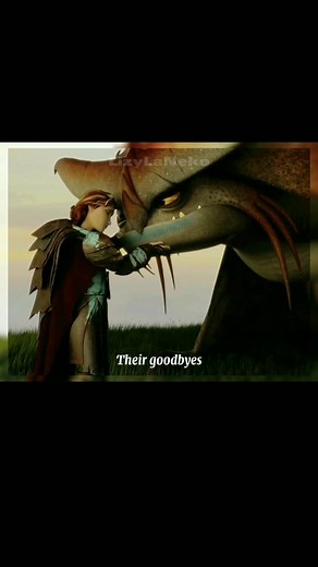 Heartfelt Goodbyes in HTTYD: Snotlout's Sad Face & Fishlegs and Meatlug Farewell