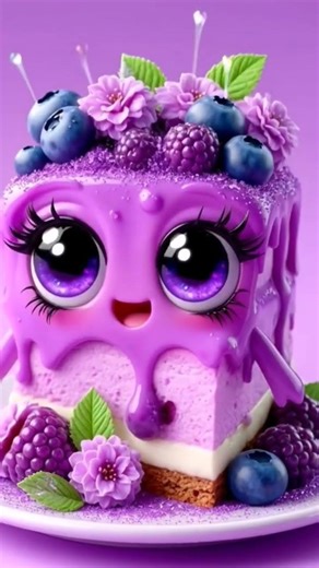 What Happens If You Eat Berry Cake Every Day? 🫐🍰 | Sweet Facts#cake#berrycake#dessert#sweettooth