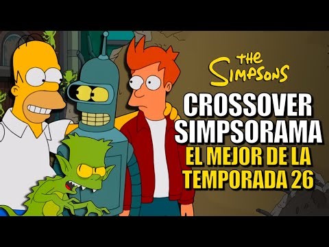 Futurama y Los Simpson | Especial Crossover | Resumen de series