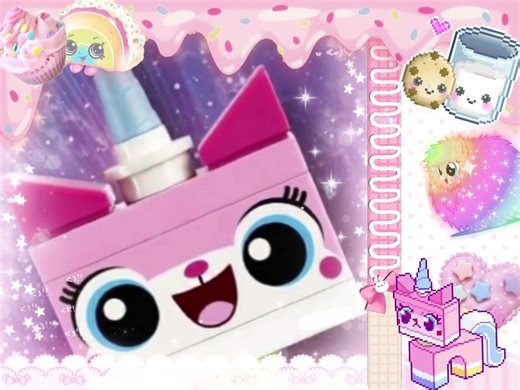 Unikitty Moodboard Inspiration and Cute Aesthetic