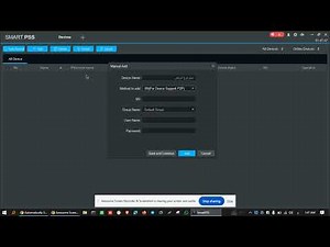 How to add a Dahua brand DVR or XVR to Smart PSS software to remotely view cameras