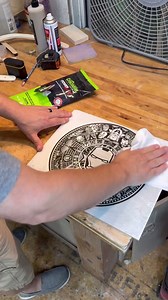 Marvel Aztec calendar done with a diode laser #marvel #laserengraving #workshop