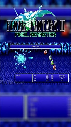 Final Fantasy 3 Pixel Remaster- Nintendo Switch Gameplay