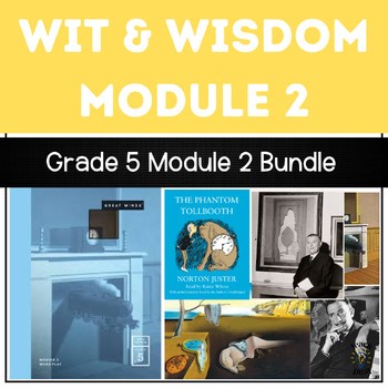 Wit & Wisdom EDITABLE Grade 5 Module 2 Word Play BUNDLE