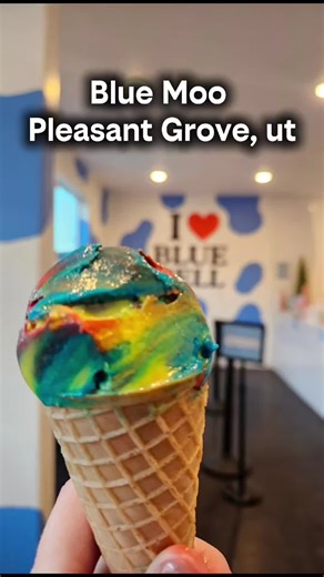 🍦 Okay guys, I’m picky about my ice cream… but Blue Moo in Pleasant Grove? Total 10/10! Tried four flavors — Gooey Butter Cake is life 😍 and the Root Beer Float is a nostalgic dream. Neon cow vibes drive-thru = winning combo! 💙 #BlueMooIceCream #PleasantGroveEats #IceCreamLover #FamilyFun #DessertGoals