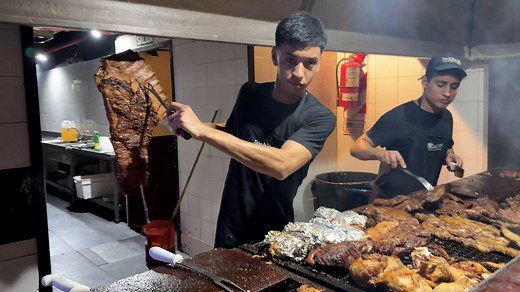 I experienced the most legendary Argentina Asado BBQ right here in Buenos Aires 🇦🇷 — and it completely blew my mind! From sizzling steaks to juicy chorizo and that iconic parrilla flavor, this is the heart and soul of Argentine food culture. #ArgentinaBBQ #Asado #BuenosAiresFood #StreetFood | Strictly Dumpling