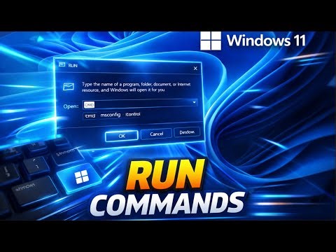 Most Useful RUN Commands in windows 11