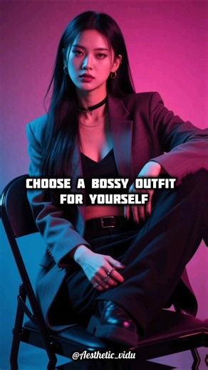 Choose a bossy outfit for yourself! 🔥🖤👠|#bossyoutfit #aestheticvidu #outfitideas#trending#viralvideo