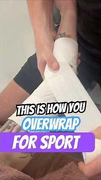 Overwrap Technique for MCL Elbow Taping when playing Sports