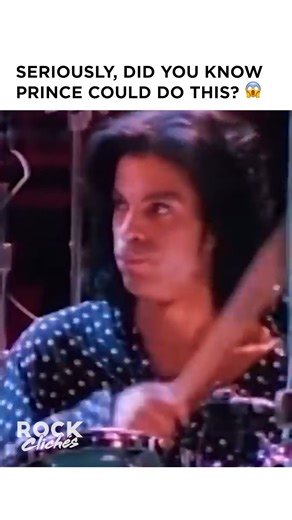 What an absolute talent... 💜 #Prince #Music #Love #Peace #VideoMeme #Drumming #Learn #Instruments #Talent #Inspire #RockMusic #PurpleRain | Happy Mag