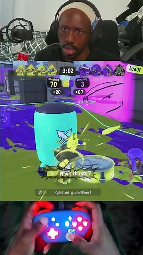 The Switch Controller Gives him Super Powers...