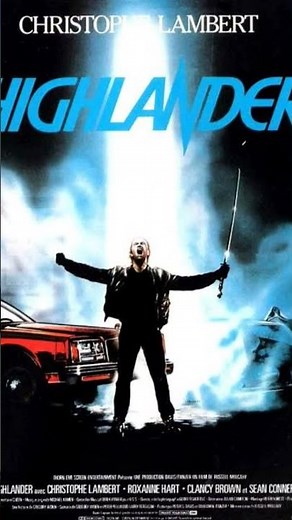 HIGHLANDER (CHRISTOPHE LAMBERT , SEAN CONNERY) #highlander #seanconnery #immortal #80smusic #movie