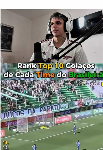 Gols Mais Bonitos Do Brasileirão: Top 10 em Destaque