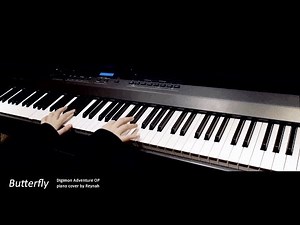 디지몬 어드벤처 Digimon Adventure OP : "Butterfly" Piano cover 피아노 커버