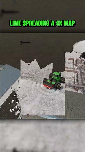 How To Spread Lime On An Entire 4x Map #fs22 #farmingsimulator22 #fs22gameplay