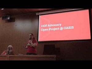 LibreOffice Conference 2019 – OpenDocument Format: from COSM to the ODF Advocacy Open Project