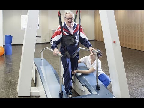 Gait trainer THERA-Trainer lyra - the novel gait rehabilitation system