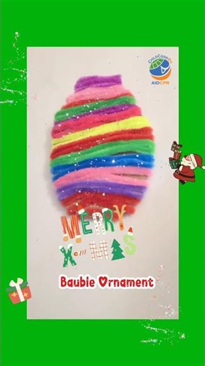 🎄Make this #Christmas tree bauble trinket. Shop the holiday sale at www.ChildCareEd.com #finemotor