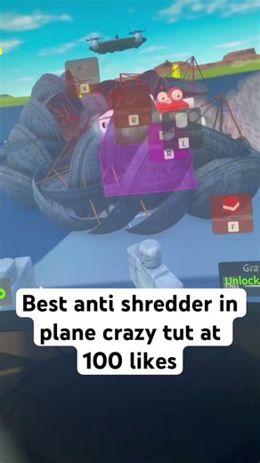 Best plane crazy shredder/anti in Roblox