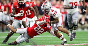 Rapid Reaction: Buckeyes stumble late, fall short in bruising Peach Bowl loss