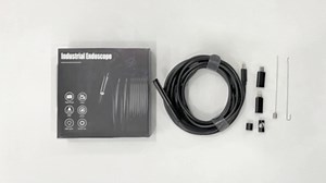 ANESOK 3 in 1 USB Endoscope Camera 1080p Camera 8.0mm Borescope Industrial Endoscope for IOS Android