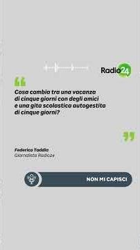 Riccardo Pedini explains the main differences between a self-organized trip and a trip with teachers