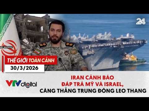 World Overview 30/3: Iran warns of retaliation against the US and Israel, Middle East tensions es...