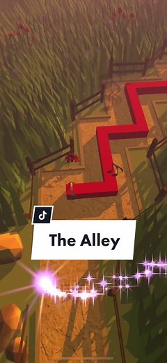 (part 1) The Alley - level 20 // this level is so beautiful🥺🌸 #fyp #foryou #dancingline