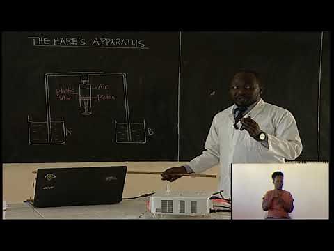 REB | S2 | Physics | Unit 5 | Lesson: The Hare' s Apparatus and the Sphygmomanometer