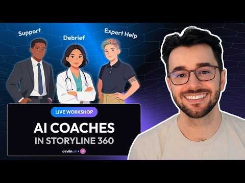 How to Add AI Coaches to Storyline 360 | Build Voice Simulations with AI feedback + LMS Reporting