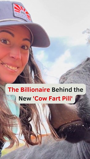 Lindsay DeAguila | Animal Based Wellness | The Billionaire Behind the New ‘Cow Fart Pill’ Guess who’s funding the company behind the recently FDA-approved drug to reduce methane... | Instagram
