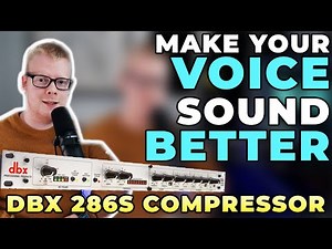 Best streaming setup 2021 | Make Your Voice Sound BETTER with DBX 286s Compressor Setup