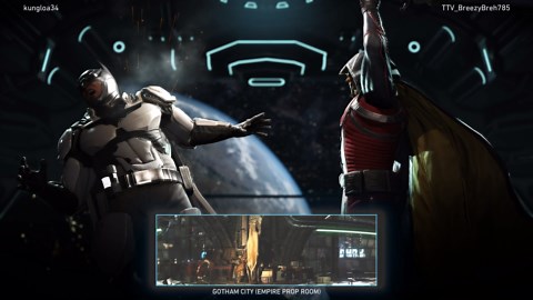 Injustice 2 Online Matches - Batman VS Robin and Blue Beetle VS The Flash