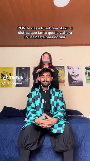 Cosplay de Nezuko Kamado - Felicidad y Trending en Familia 🥹