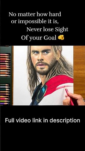 How to Draw Thor 🤔