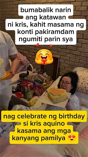 kris aquino nag celebrate ng birthday ngayon 😍#krisaquino #viral