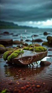 Relaxing Water Drop Motion | Soothing Animation for Calmness #video #viral #viralvideo