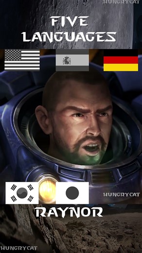 RAYNOR - FIVE LANGUAGES STARCRAFT REMASTERED
