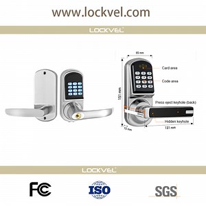 [Hot Item] Smart Digital Electronic Deadbolt Door Lock Code Password Keyless Keypad/Combination Door Lock Anti Theft Locks Home