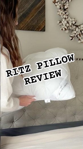 Testing the Signature Deluxe Ritz Pillow | Worth the Luxury Price?